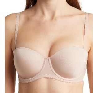 Elegant Nude Strapless Bra-new with tags